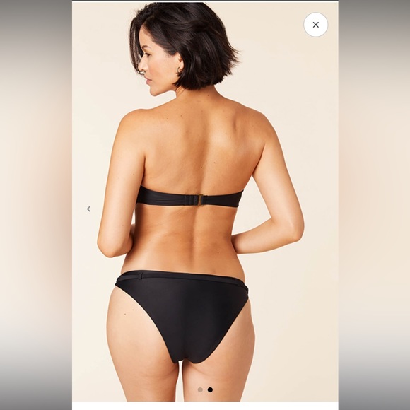 ANDIE SWIM‎  The scala top black - Picture 2 of 3